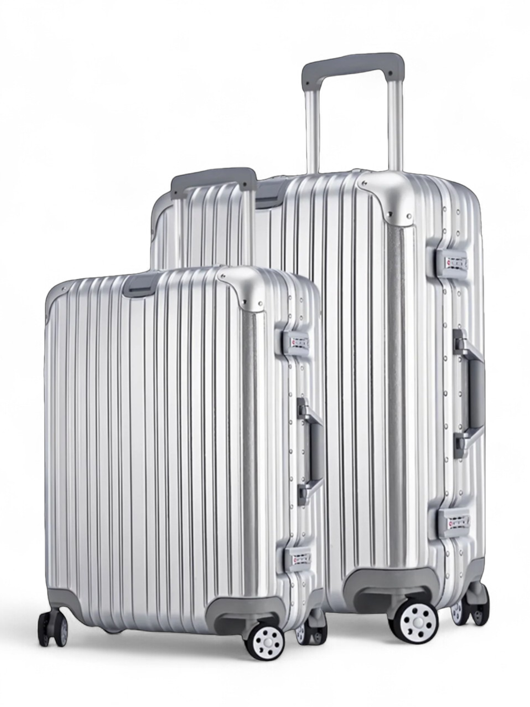 Aluminum Look Bag Set