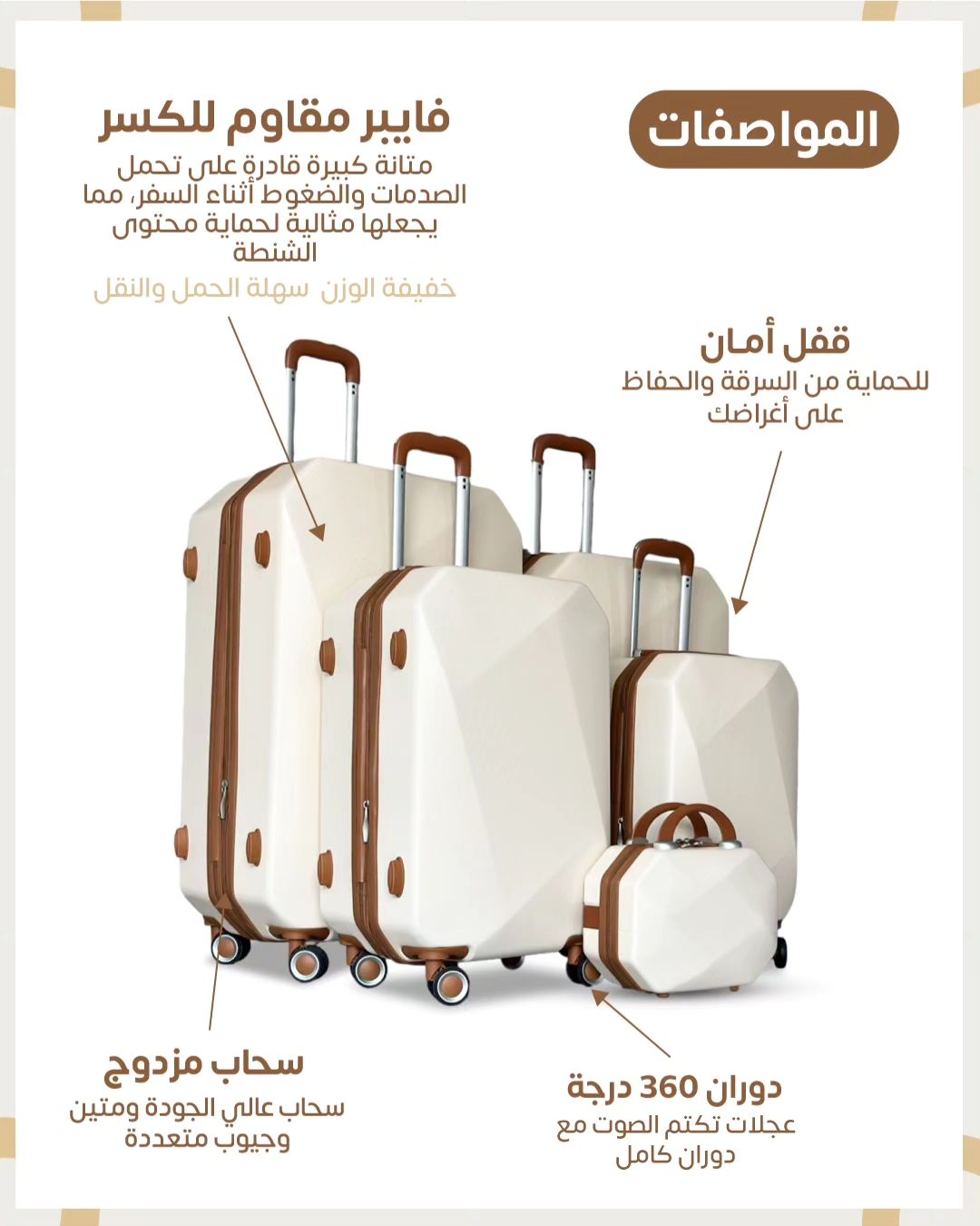 Model 15 travel bag set