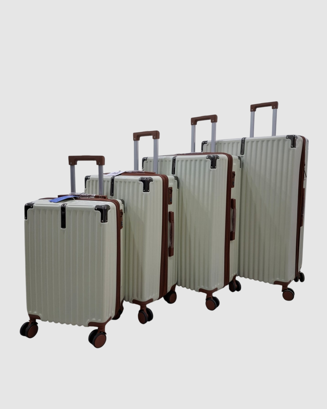 طقم فايبر 4 قطع دبل سحاب