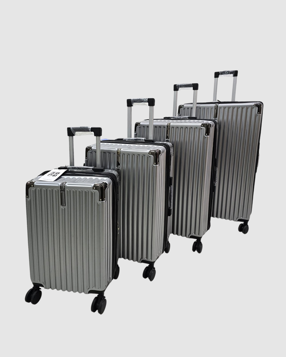 طقم فايبر 4 قطع دبل سحاب