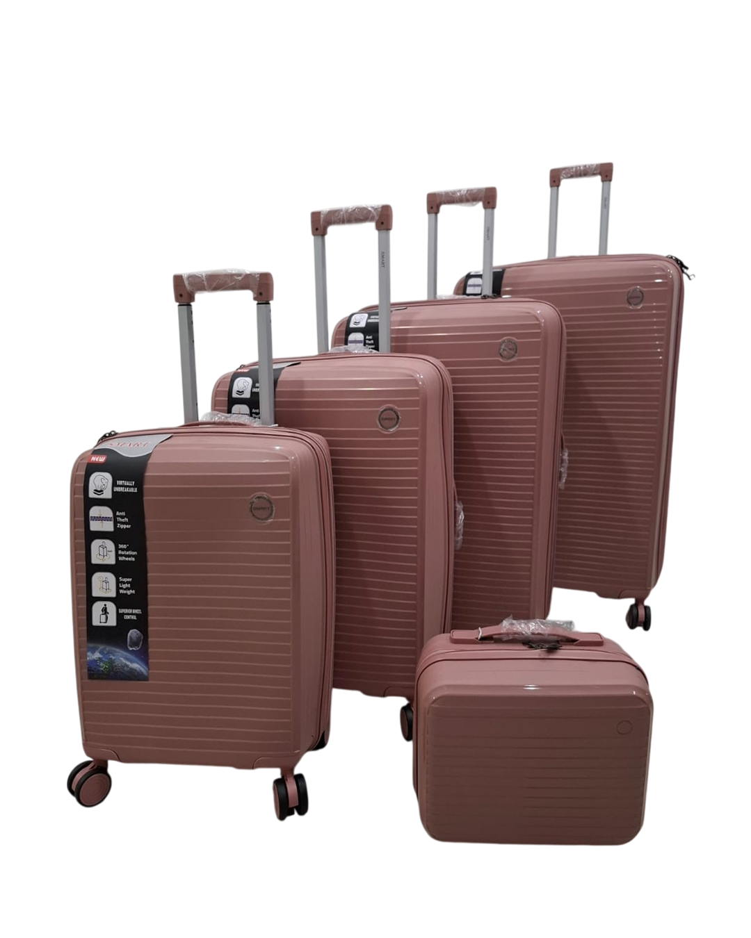 شنط سفر سيلكون 5 قطع