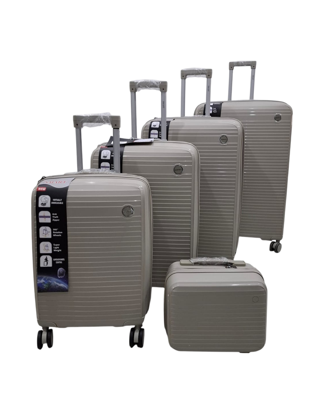 شنط سفر سيلكون 5 قطع