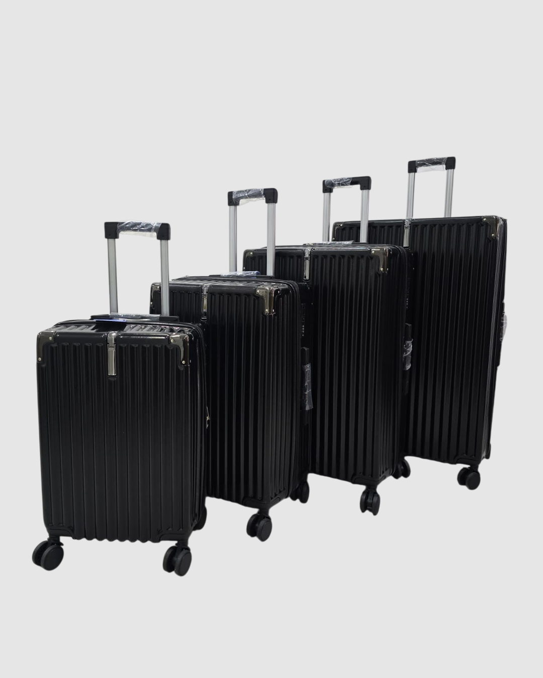 طقم فايبر 4 قطع دبل سحاب