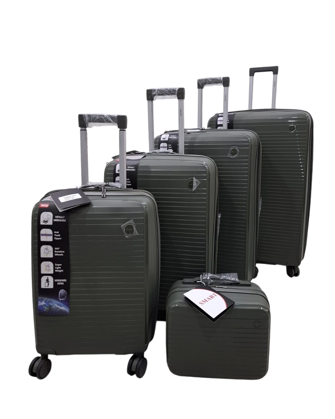 شنط سفر سيلكون 5 قطع