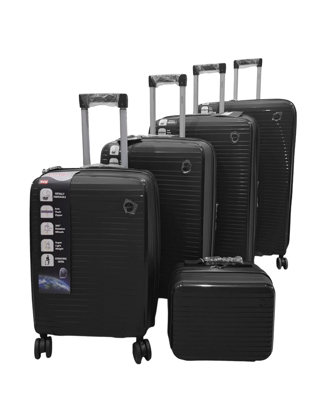 شنط سفر سيلكون 5 قطع