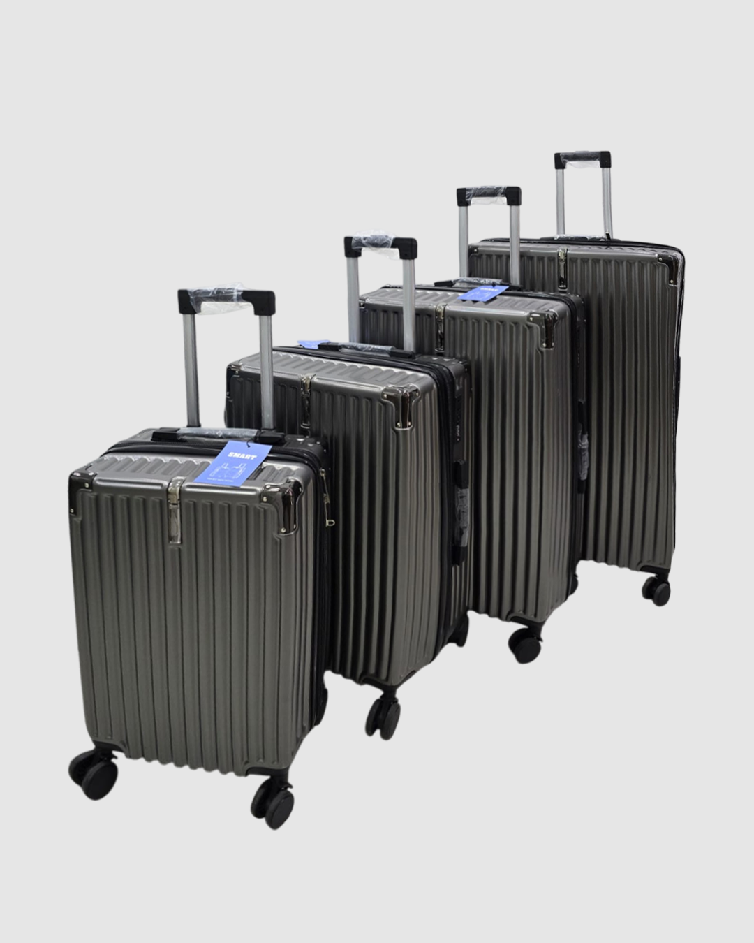 طقم فايبر 4 قطع دبل سحاب