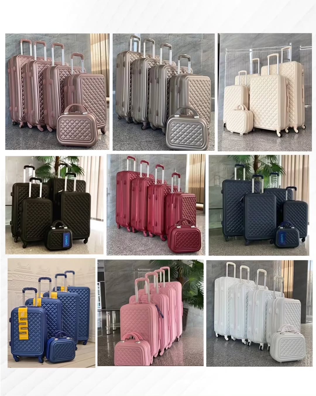 طقم شنط سفر 5قطع
