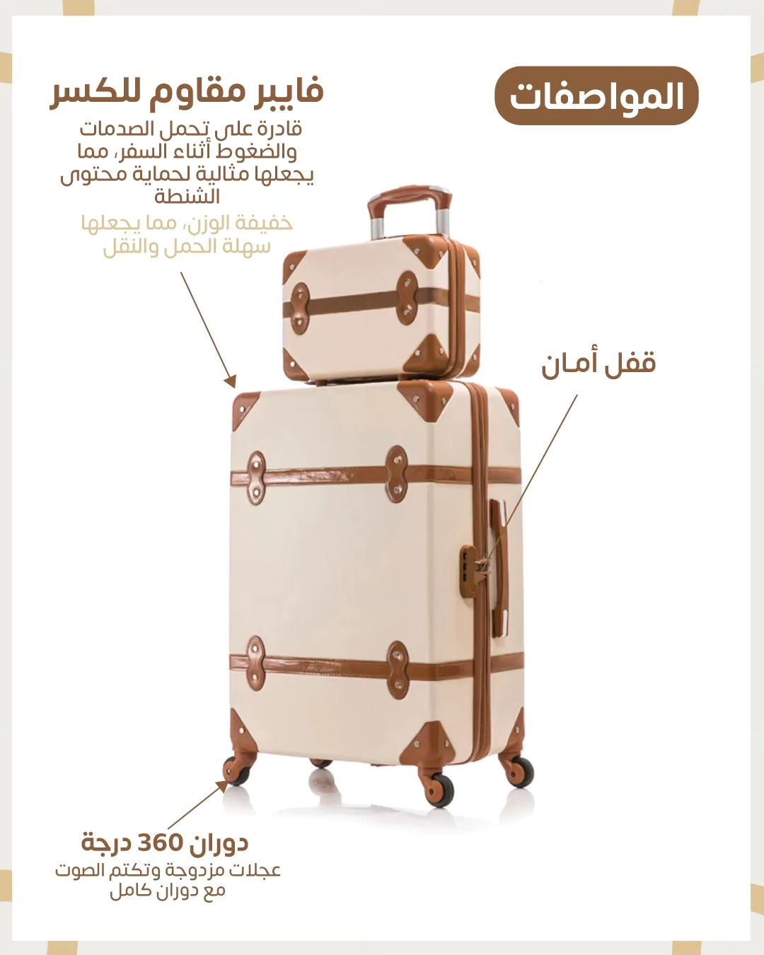 Model 25 travel bag set 