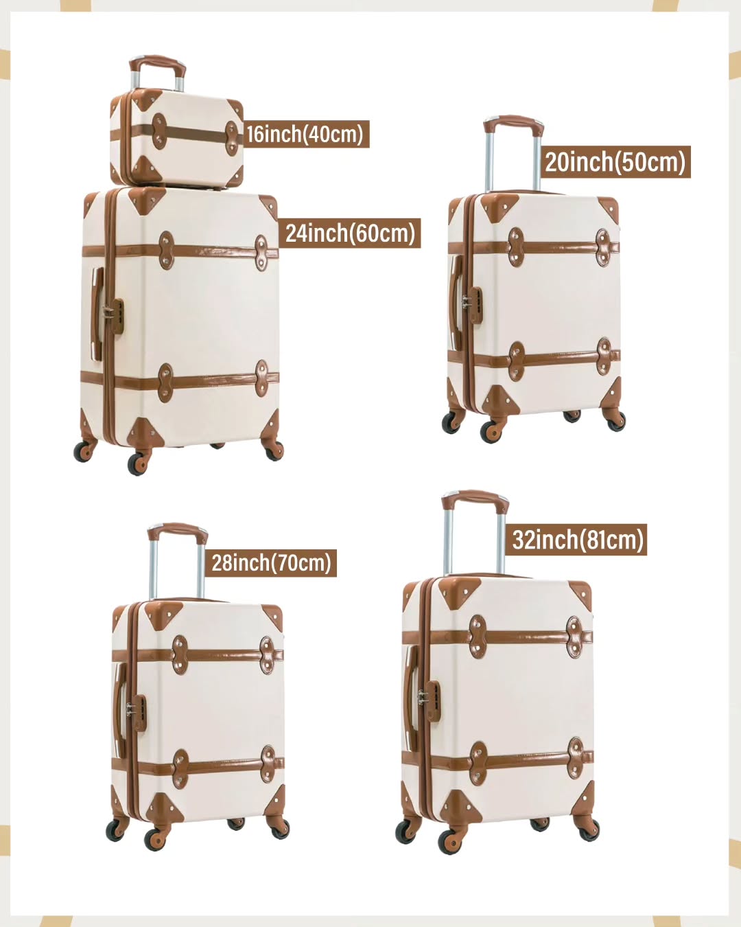 Model 25 travel bag set 